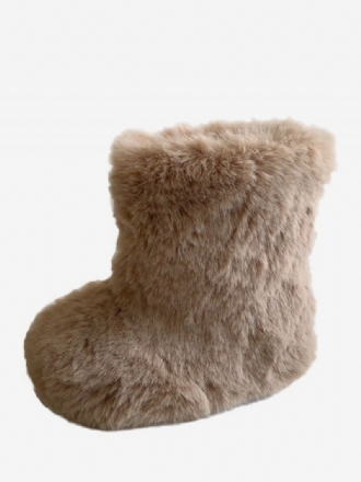 Kinderschoenen Trendy Winterlaarzen Imitatiebont Breiwol