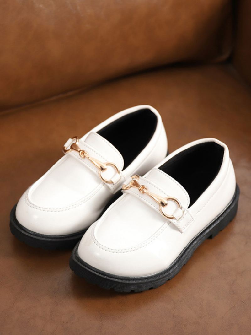 Loafers Jongens Instappers Penny Causale Schoenen Kinderen - Wit