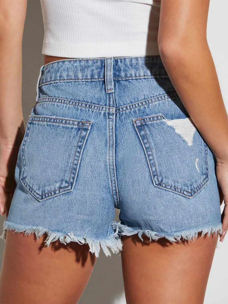 Shorts Dames Casual - Licht Hemelsblauw