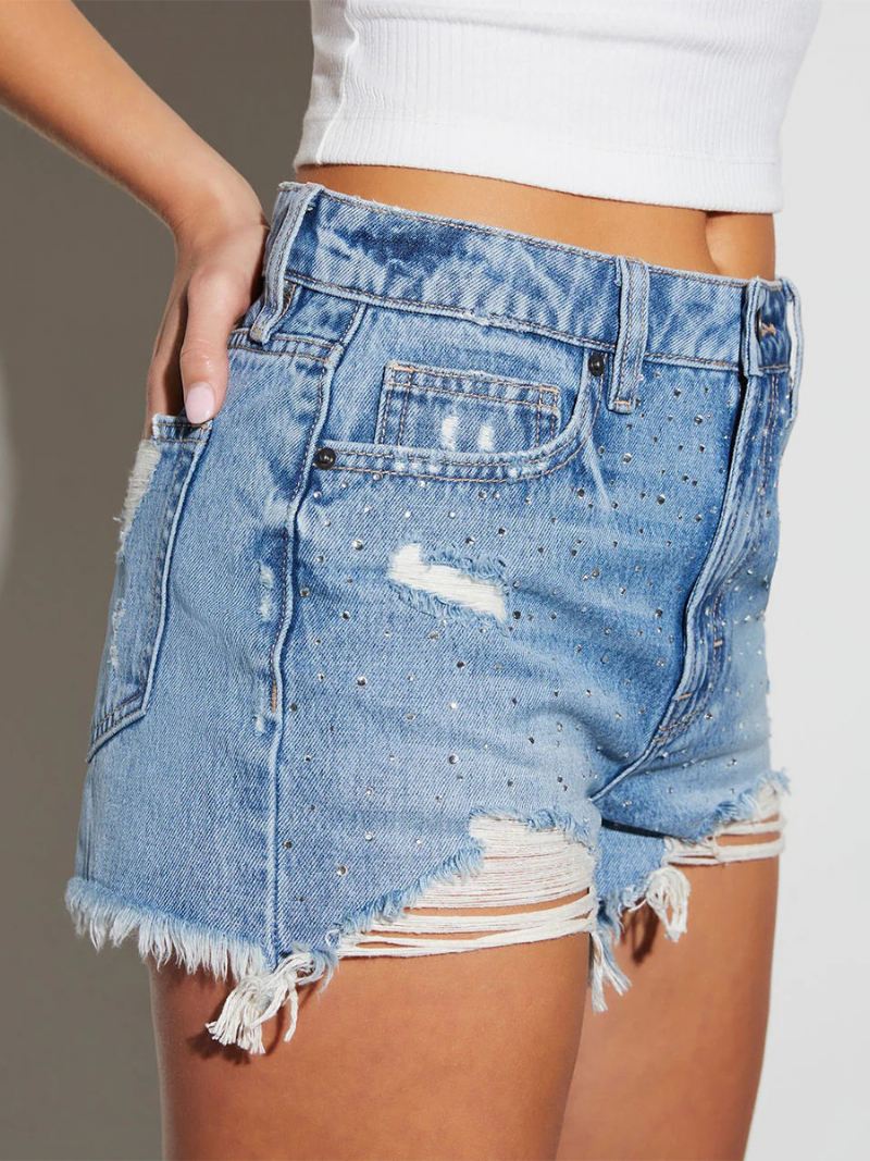 Shorts Dames Casual - Licht Hemelsblauw