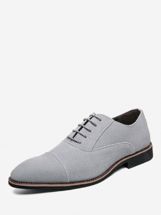 Herenkleding Oxford Formele Schoenen Modern Puntige Neusriem Verstelbaar Pu-leer