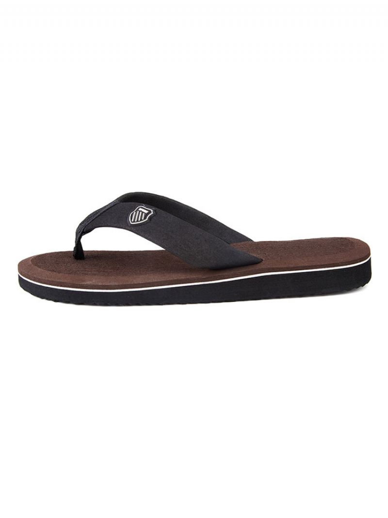 Sandalen Heren Instapper Eva-zool - Koffiebruin