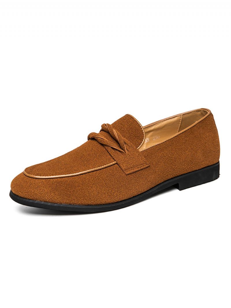 Heren Penny Loafers Veganistisch Leer