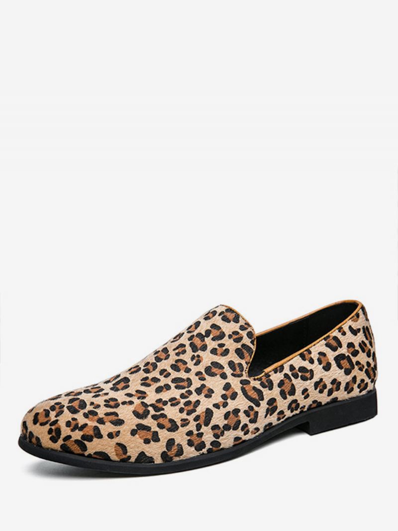 Instaploafers Met Luipaardprint Heren