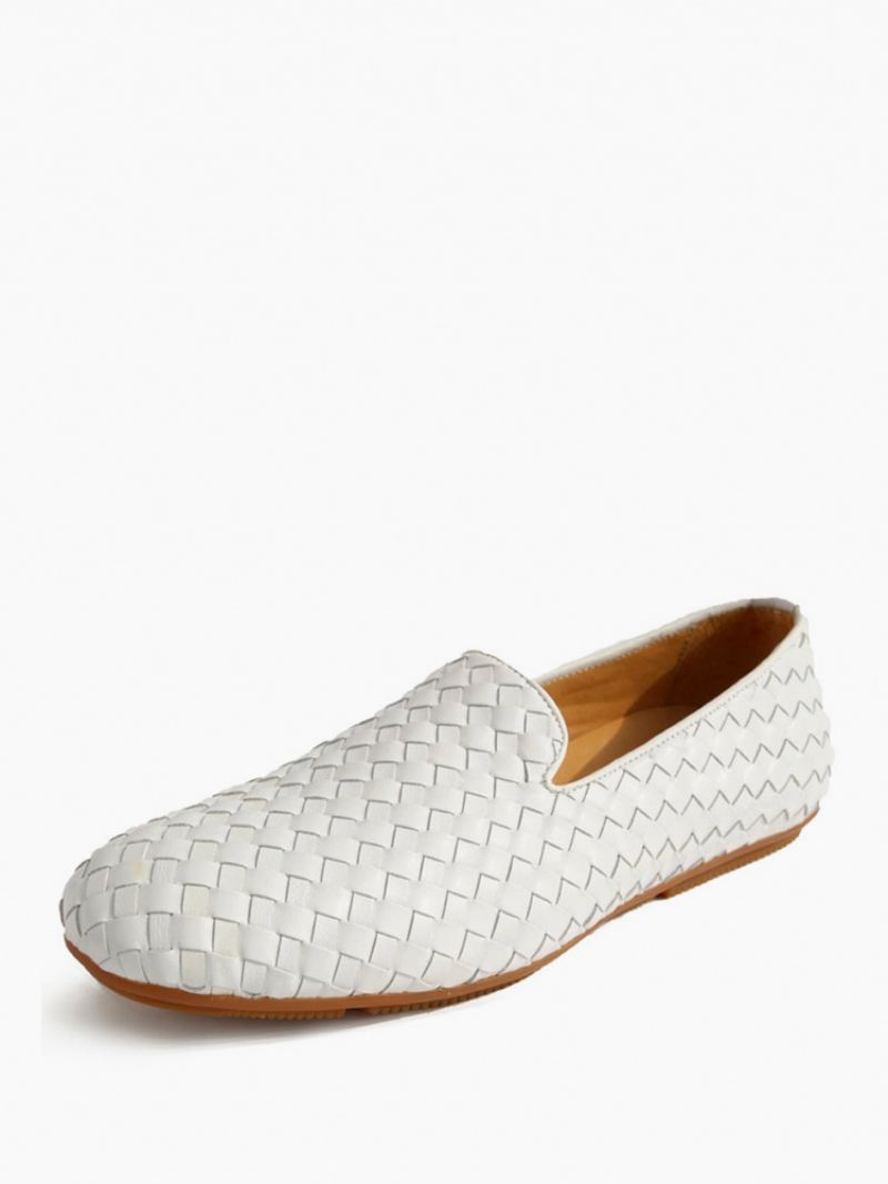 Koeienhuid Slip-on-loaferschoenen Heren