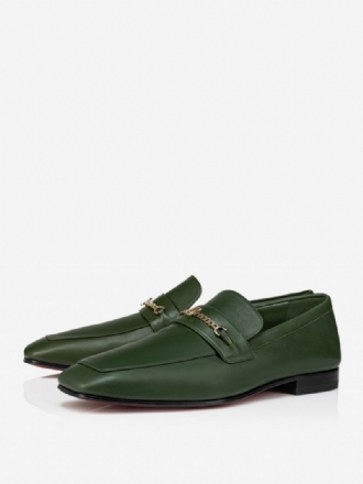 Loafers Heren Instapper Polyester Metalen Details Trouwfeestschoenen