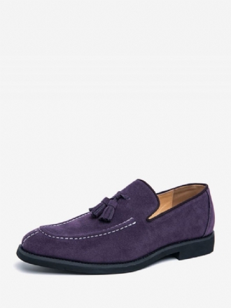 Loaferschoenen Heren Pu-leer Monniksriem Slip-on Prom Party-schoenen