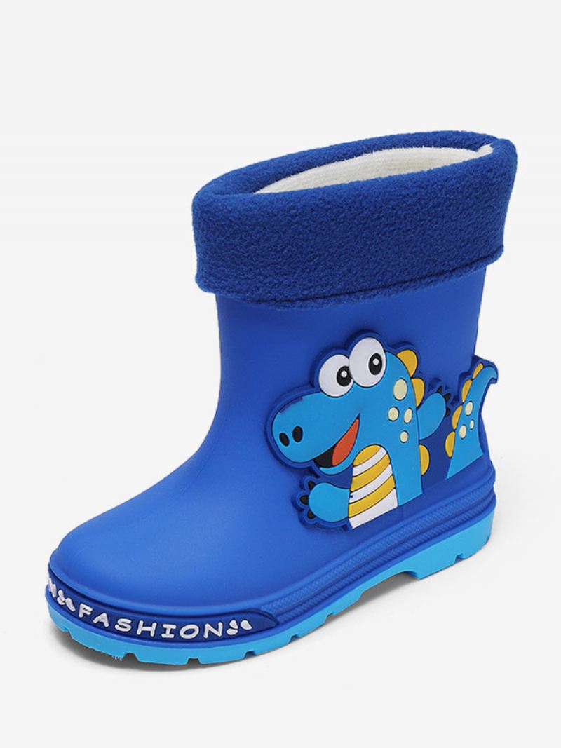 Kinderschoenen Mooie Pu-leer Reliëf Anime Karakters Print - Blauw