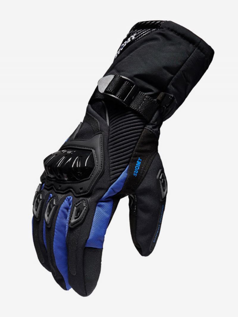 Handschoenen Polyester-katoenmix Racefiets- Klim- Wandelhandschoenen Heren - Blauw