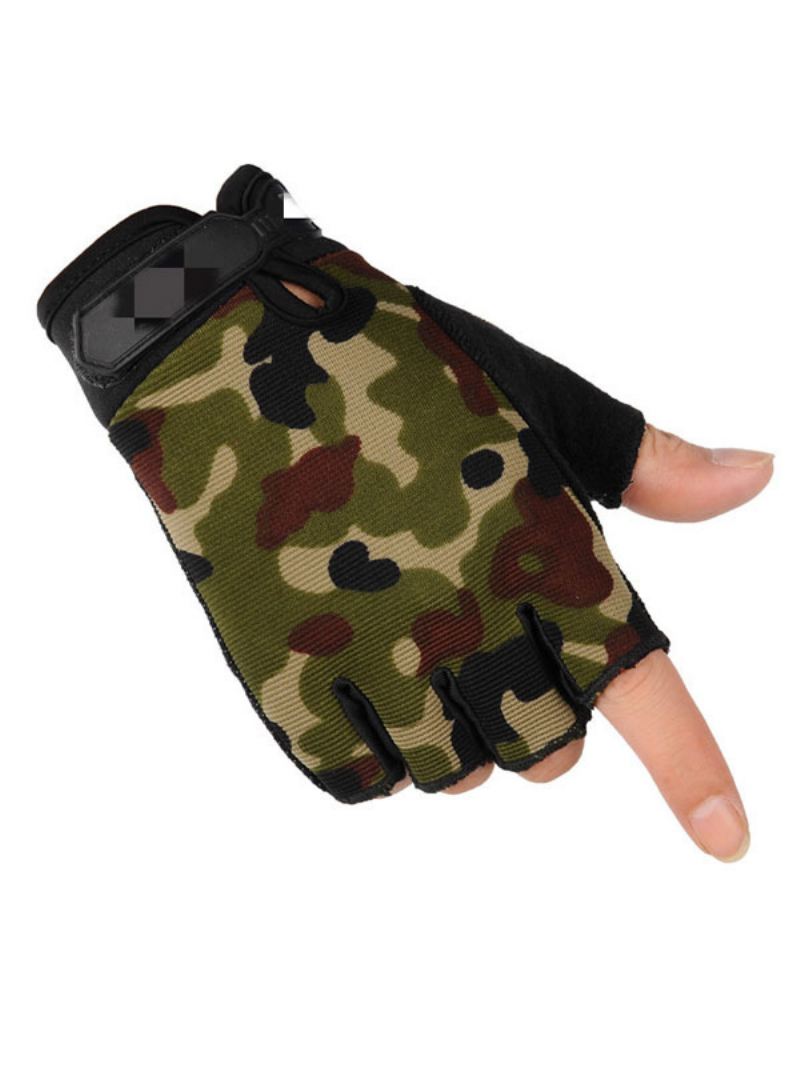 Herenhandschoenen Comfortabele Camouflage-polyester Camouflagehandschoenen