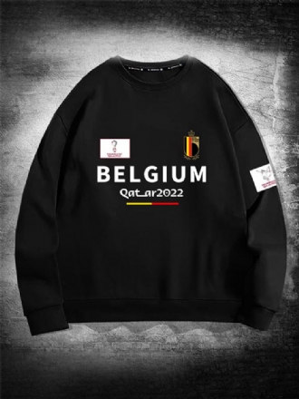 België Team Sweatshirt Herentop