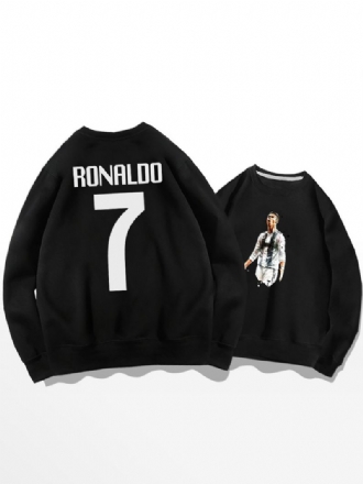 Cristiano Trainingssweatshirt Ronaldo Nummer 7 Herentop