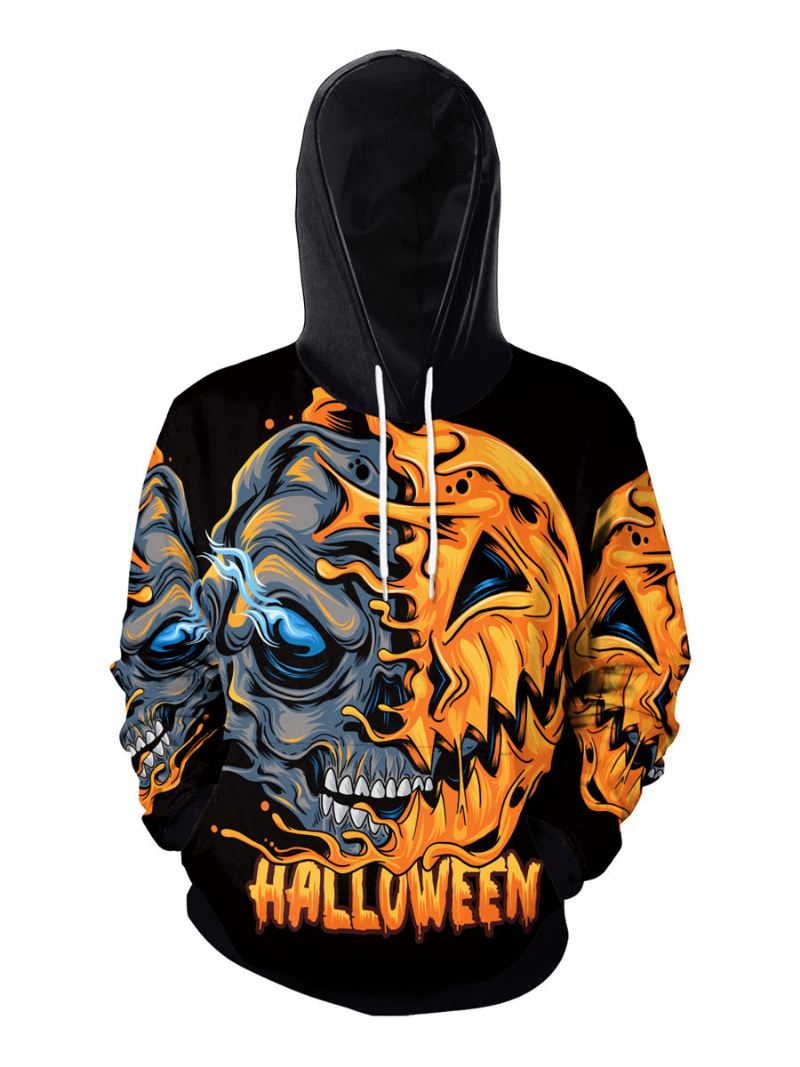 Heren Hoodies Met Capuchon Lange Mouwen Polyester Eng Sweatshirt