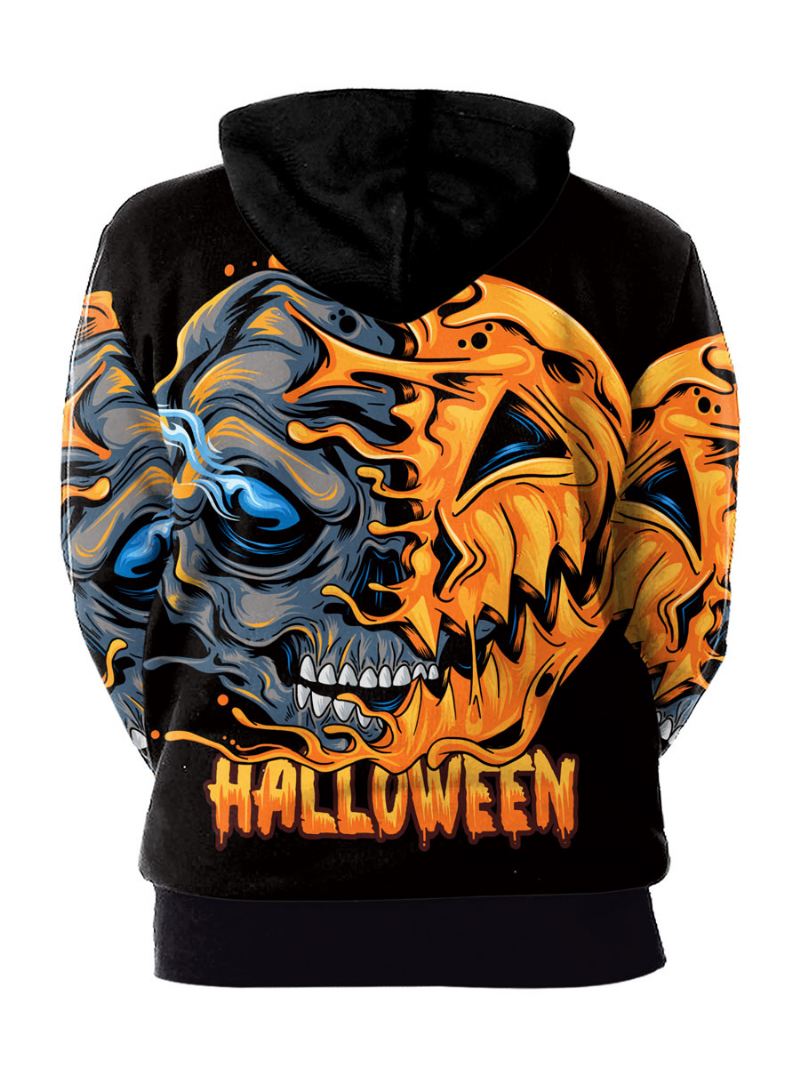 Heren Hoodies Met Capuchon Lange Mouwen Polyester Eng Sweatshirt - Licht Goud