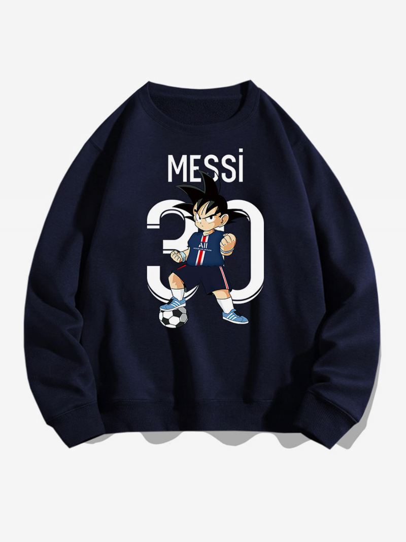 Messi Sweatshirt Herentop Volwassenen - Diepblauw