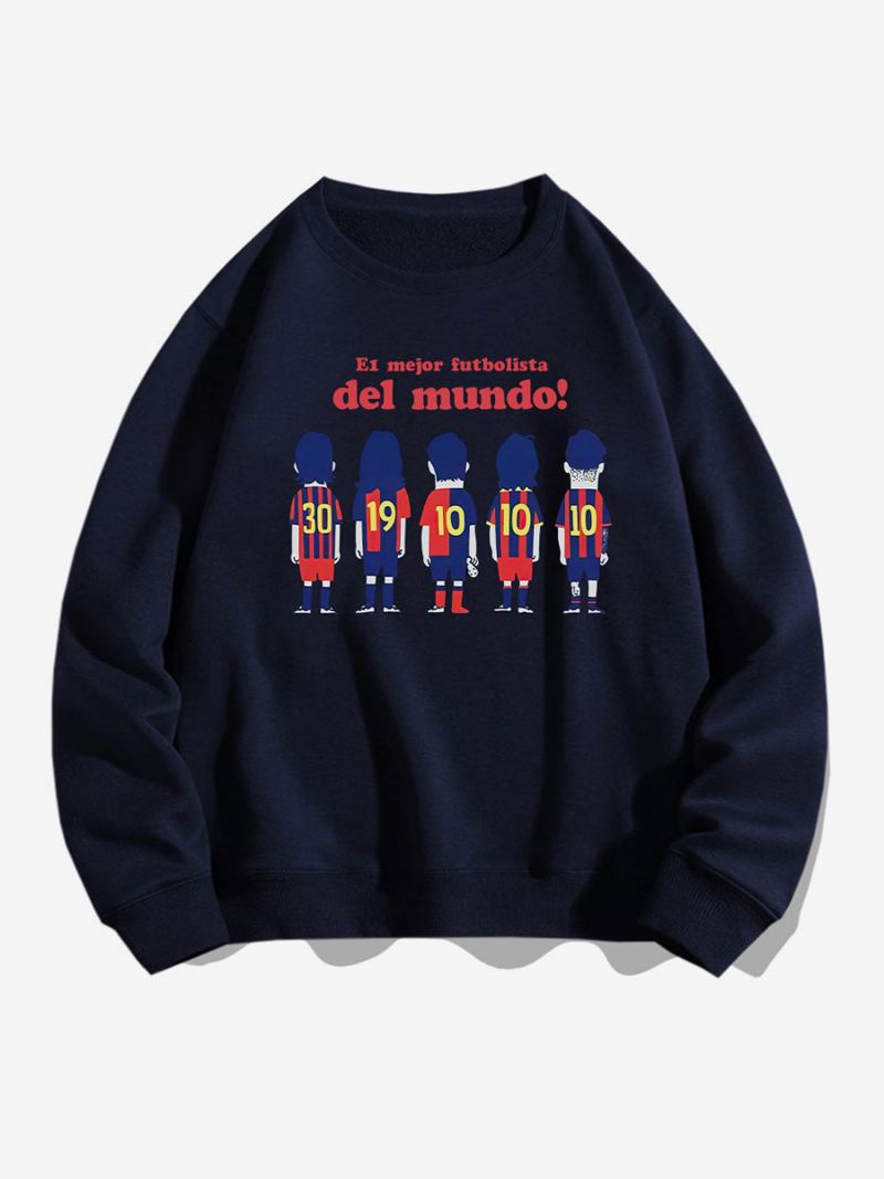 Messi Sweatshirt Herentop Volwassenen - Diepblauw