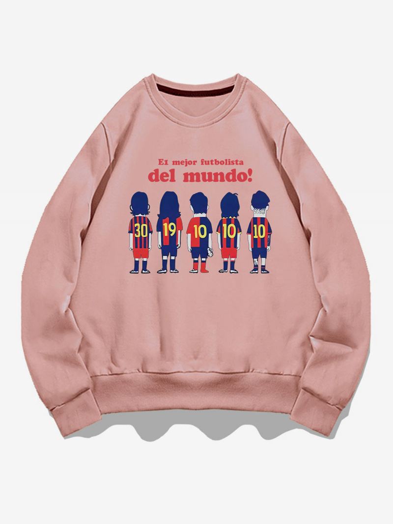 Messi Sweatshirt Herentop Volwassenen - Roze