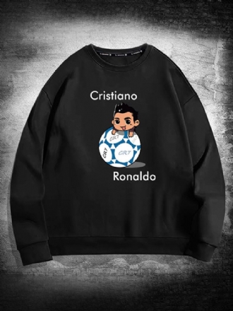 Ronaldo-sweatshirt Heren Met Lange Mouwen