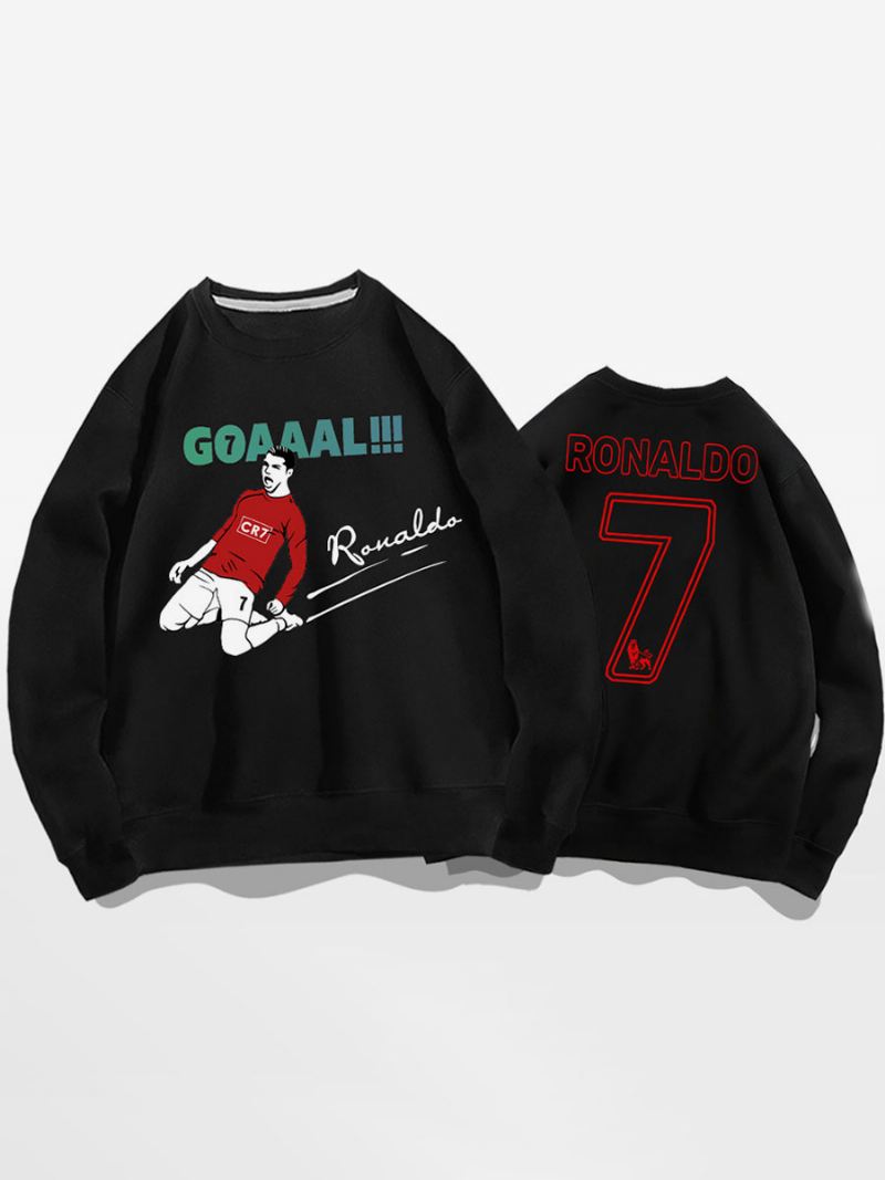 Ronaldo Sweatshirt Herentop Volwassenen