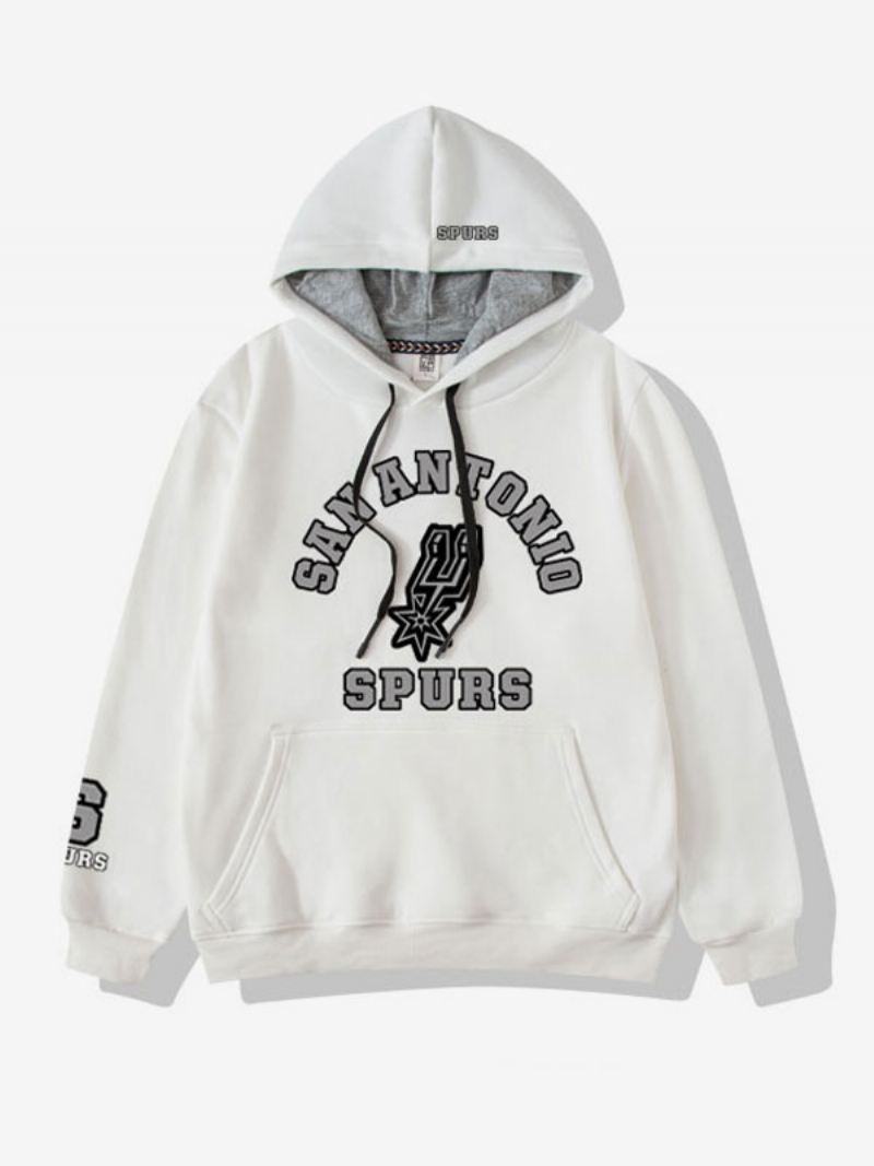 San Antonio Spurs Team Hoodie Herensweater - Wit