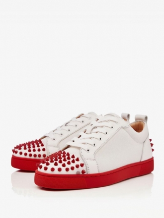 Herensneakers Ronde Neus Met Veters Achter Spike-sneakers Milanoo Exclusief