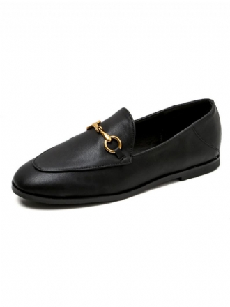 Casual Slip-on-loafers Dames Zwart