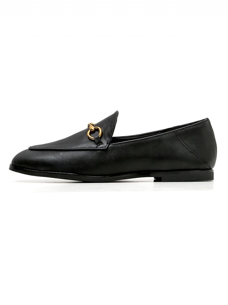 Casual Slip-on-loafers Dames Zwart - Zwart