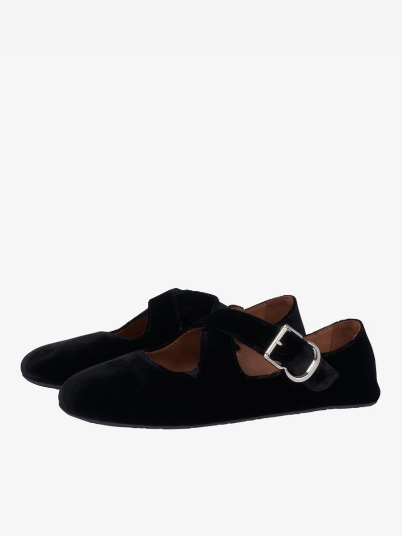 Dames Ballreina Flats Luipaard Ronde Neus Gekruiste Ballerina's