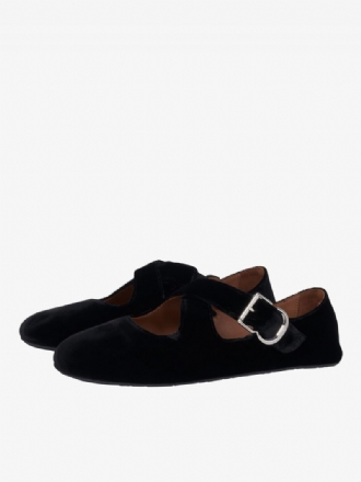 Dames Ballreina Flats Luipaard Ronde Neus Gekruiste Ballerina's