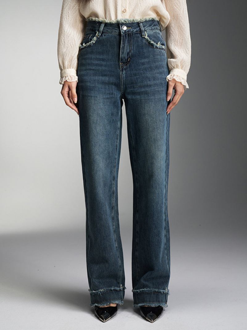 Jeans Dames Modern Blauw - Licht Hemelsblauw