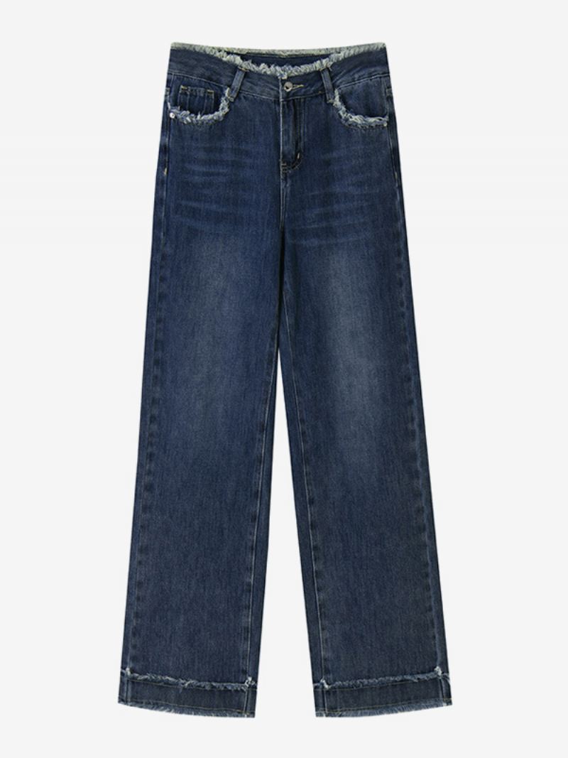 Jeans Dames Modern Blauw - Diepblauw