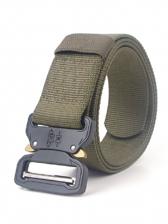 Herenriem Nylon Hunter Green Dagelijkse Casual Riem