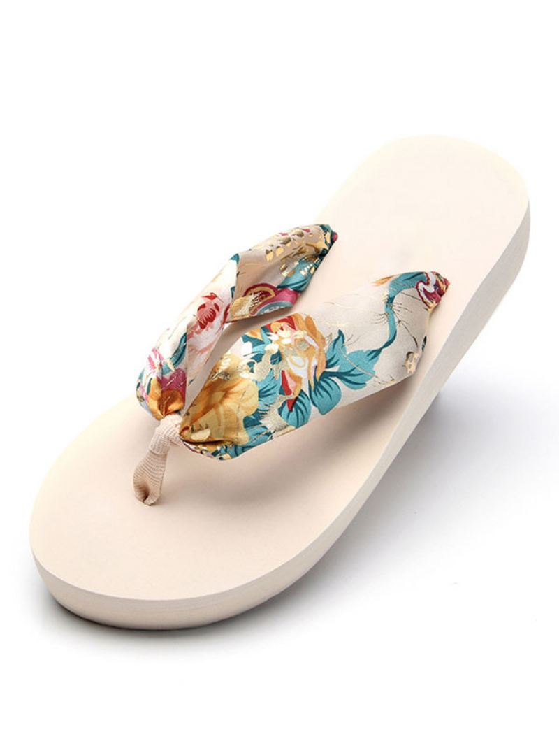 Damesslippers Boheemse Pvc-slippers Met Open Teen Sleehak