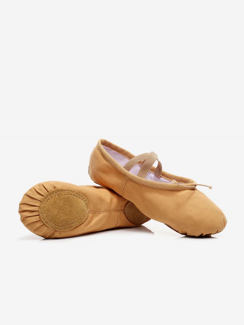 Balletdansschoenen Zwarte Dansschoenen Met Gesloten Neus Dames