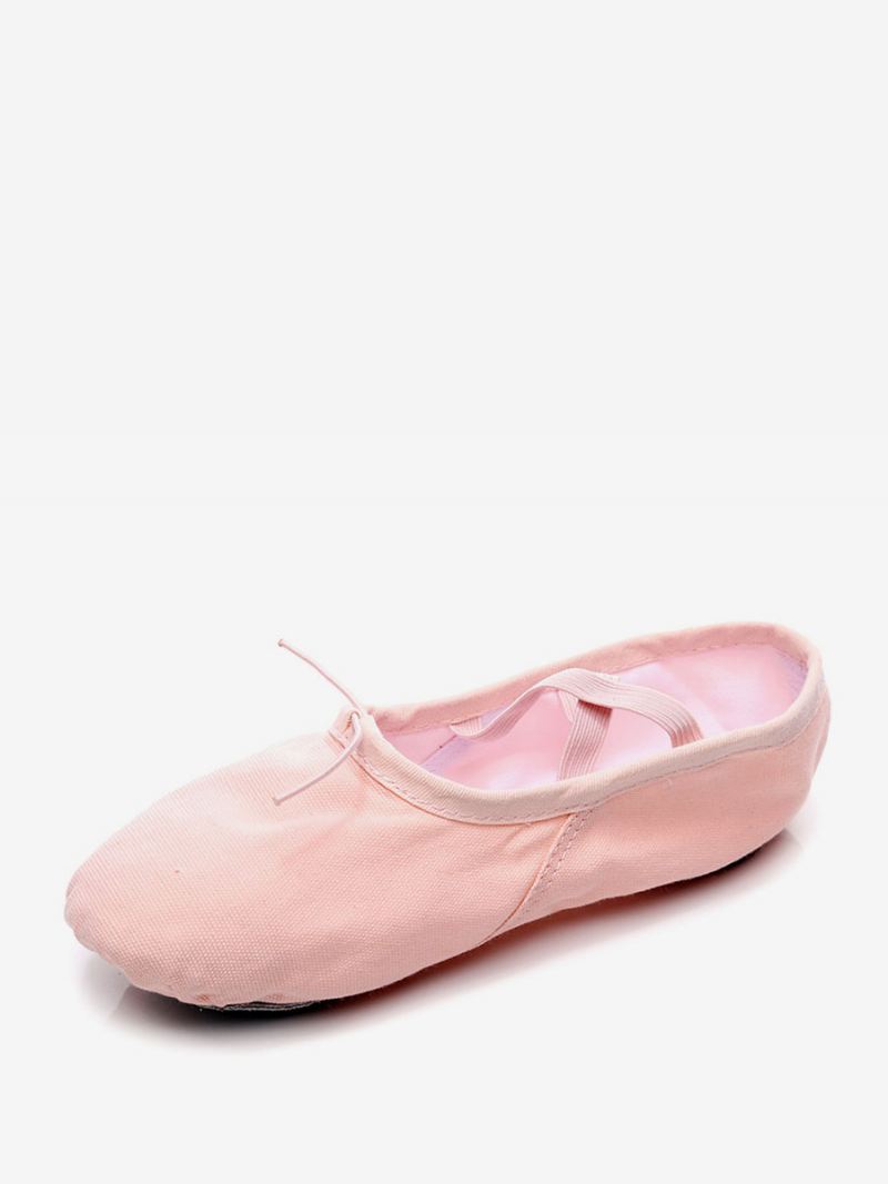 Balletdansschoenen Zwarte Dansschoenen Met Gesloten Neus Dames - Roze