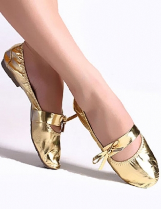 Gouden Chique Buikdansschoenen Dames