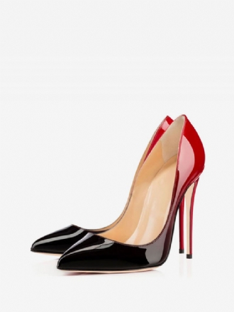 Dames Hoge Hakken Pumps Puntige Neus Stiletto