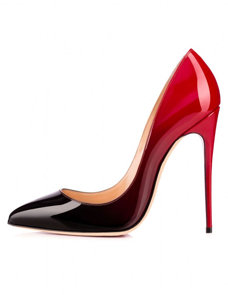 Dames Hoge Hakken Pumps Puntige Neus Stiletto - Gesplitste Kleur