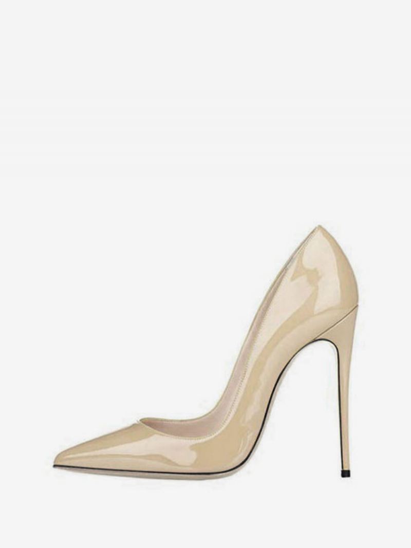 Dames Lakleren Pumps Met Hoge Hak