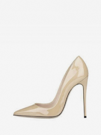 Dames Lakleren Pumps Met Hoge Hak