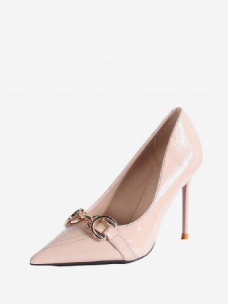 Pumps Met Hoge Hakken Puntige Neus Dames