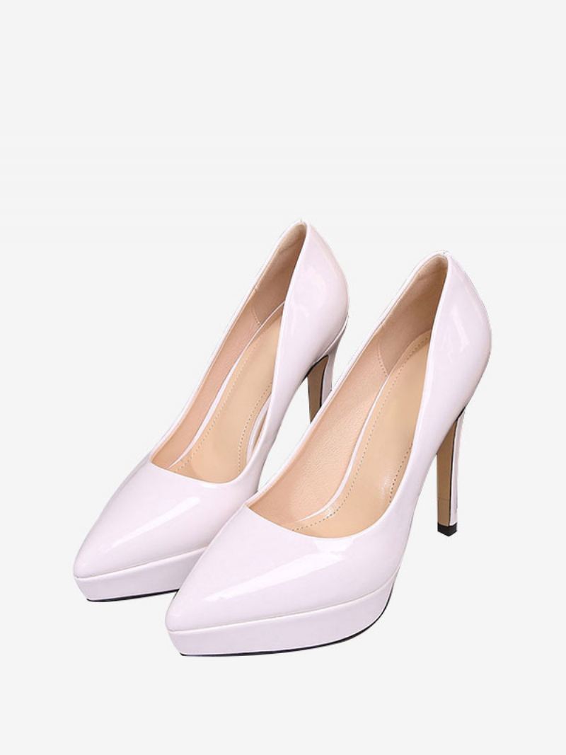 Pumps Met Platformhak Dames - Wit