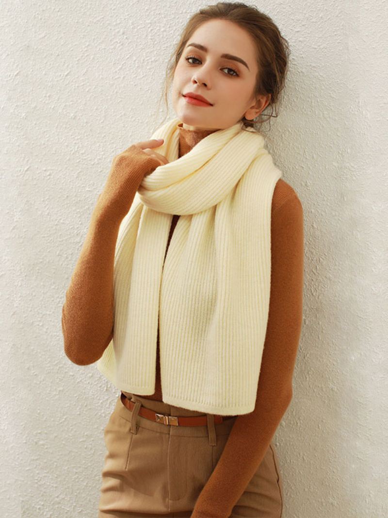 Sjaal Dames Mode Winter Warm Acc - Beige